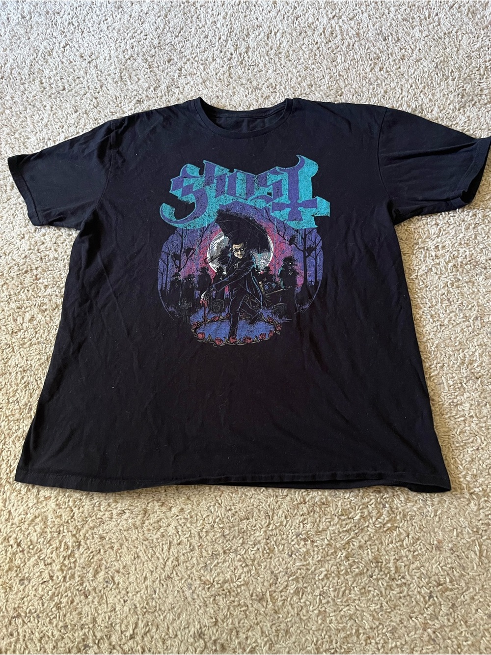 Ghost (Band) Black Graphic Tee